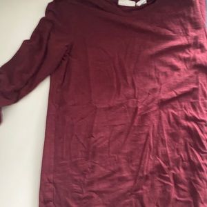 sigrid olsen thick long sleeve shirt